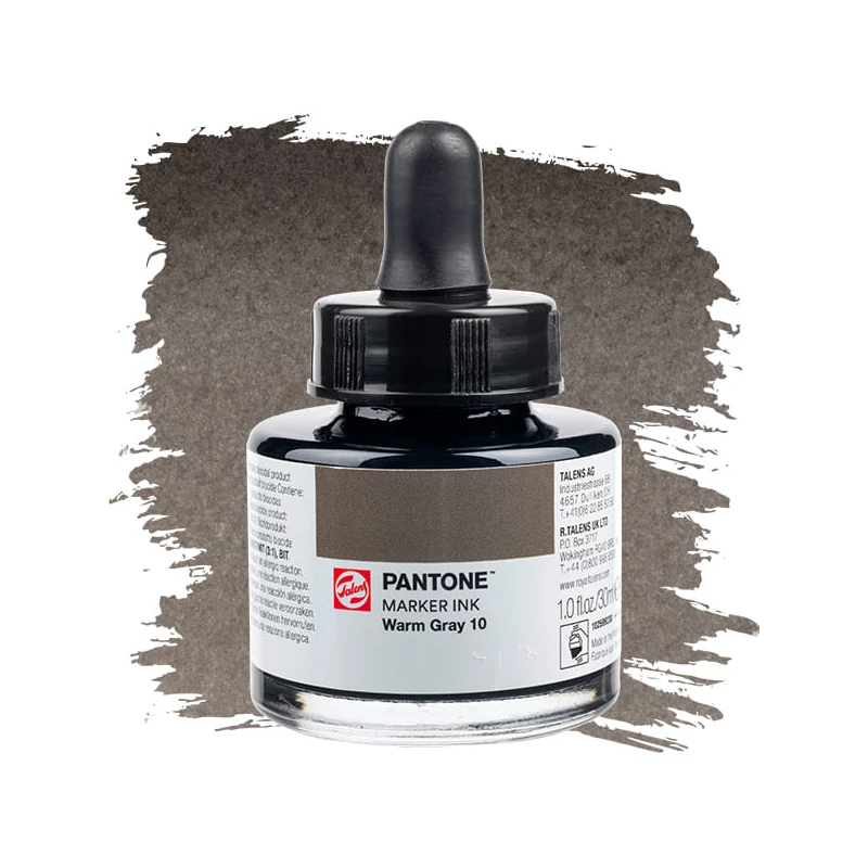 Tinta markera Talens Pantone, 30 ml - toplo siva 10