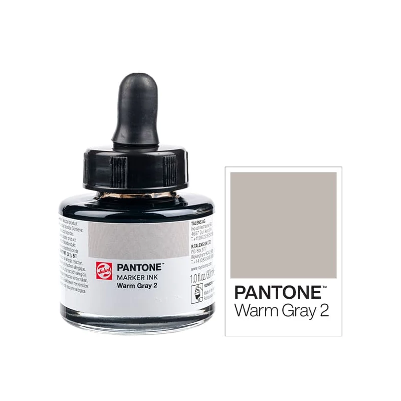 Tinta markera Talens Pantone, 30 ml - toplo siva 2