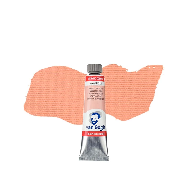 Talens Van Gogh akrilna boja, 40 ml - 224, naples yellow red