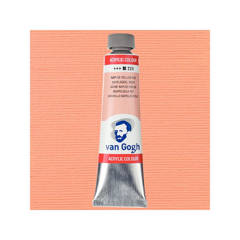 Talens Van Gogh akrilna boja, 40 ml - 224, naples yellow red