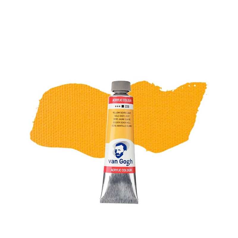 Talens Van Gogh akrilna boja, 40 ml - 228, yellow ochre light