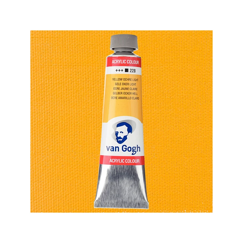 Talens Van Gogh akrilna boja, 40 ml - 228, yellow ochre light