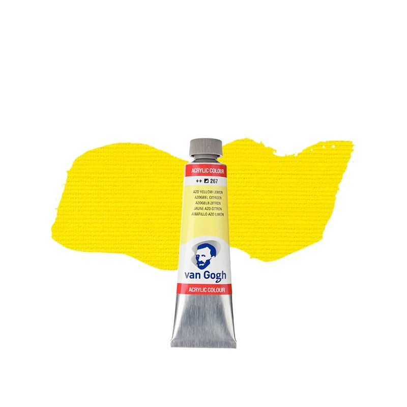 Talens Van Gogh akrilna boja, 40 ml - 267, azo yellow lemon