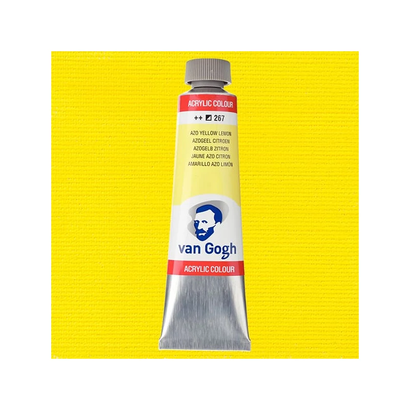 Talens Van Gogh akrilna boja, 40 ml - 267, azo yellow lemon