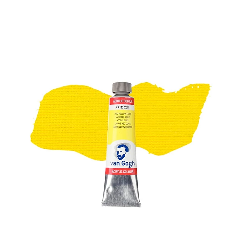 Talens Van Gogh akrilna boja, 40 ml - 268, azo yellow light