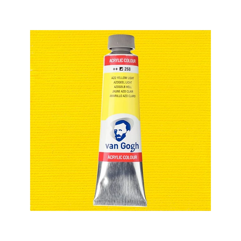 Talens Van Gogh akrilna boja, 40 ml - 268, azo yellow light