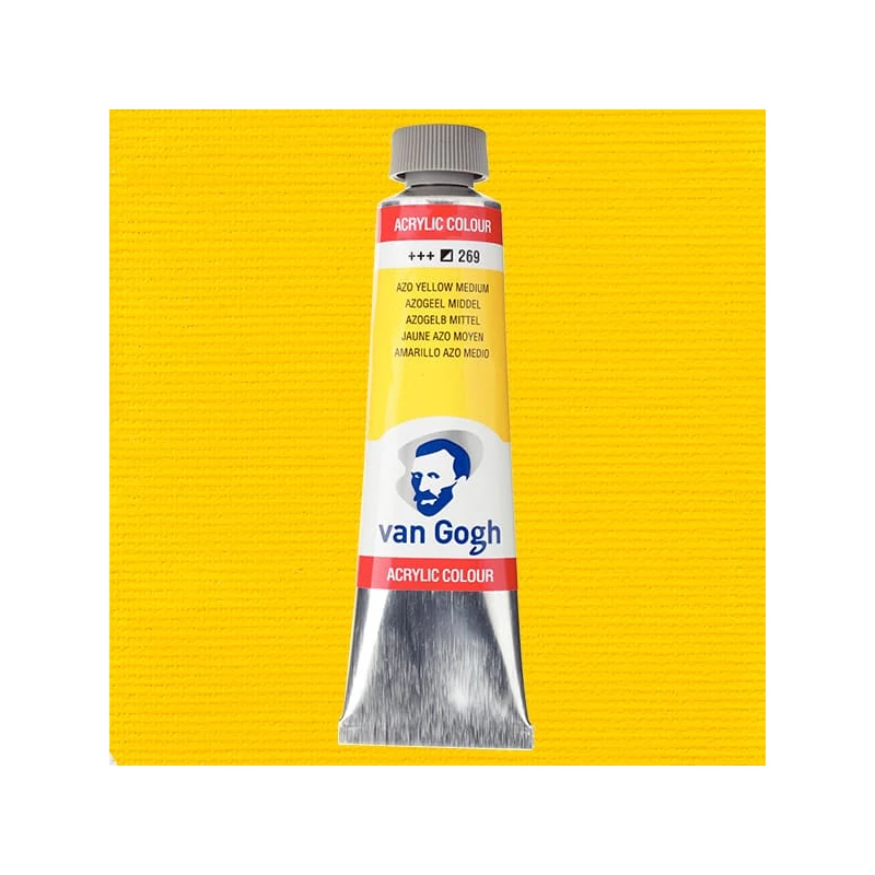 Talens Van Gogh akrilna boja, 40 ml - 269, azo yellow medium