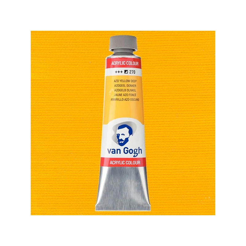 Talens Van Gogh akrilna boja, 40 ml - 270, azo yellow deep