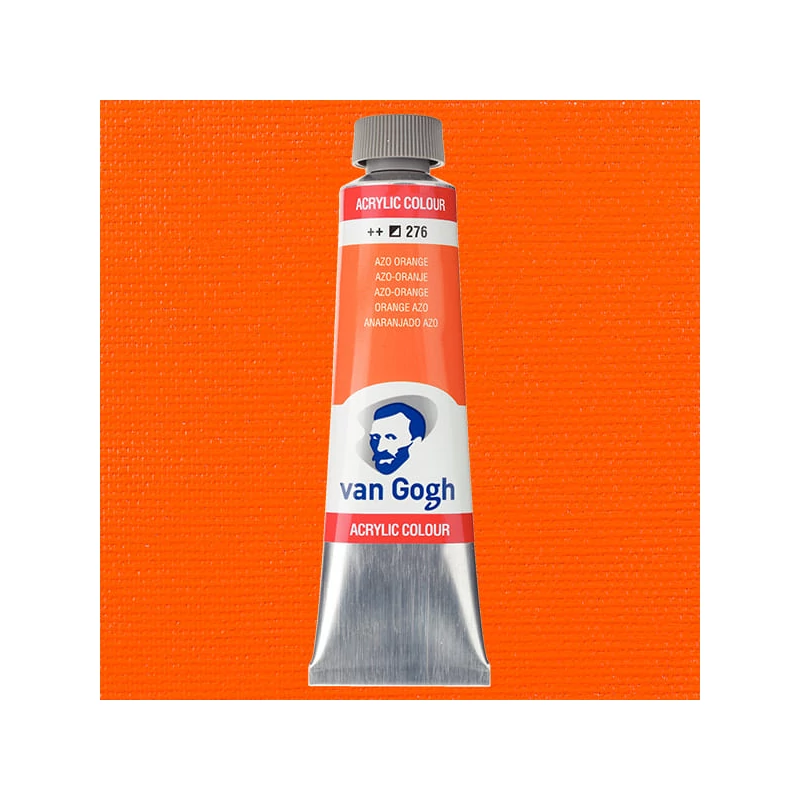 Talens Van Gogh akrilna boja, 40 ml - 276, azo orange
