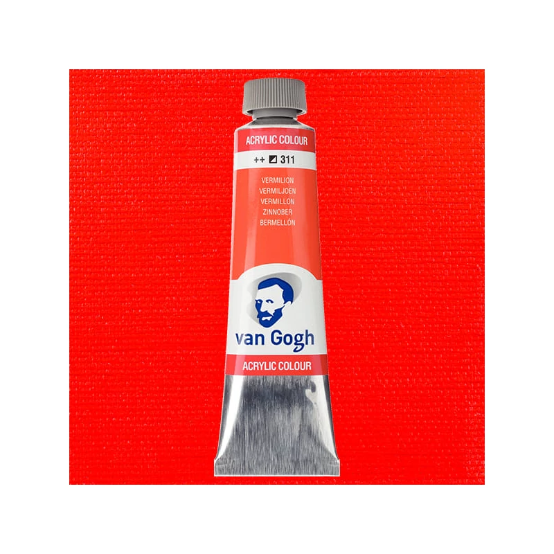 Talens Van Gogh akrilna boja, 40 ml - 311, vermilion