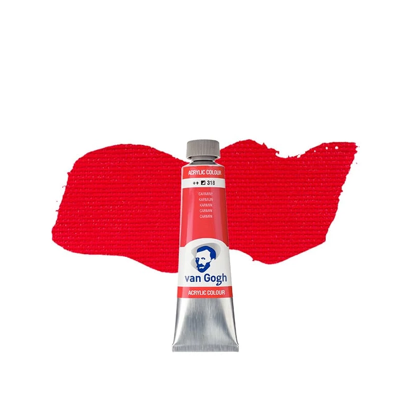 Talens Van Gogh akrilna boja, 40 ml - 318, carmine