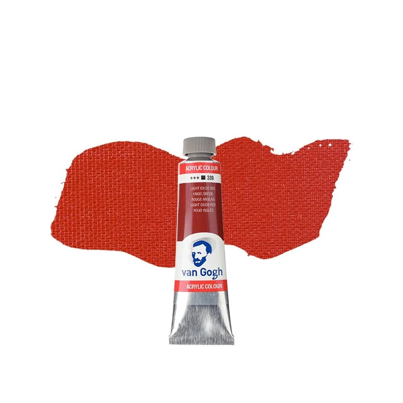 Talens Van Gogh akrilna boja, 40 ml - 339, light oxide red