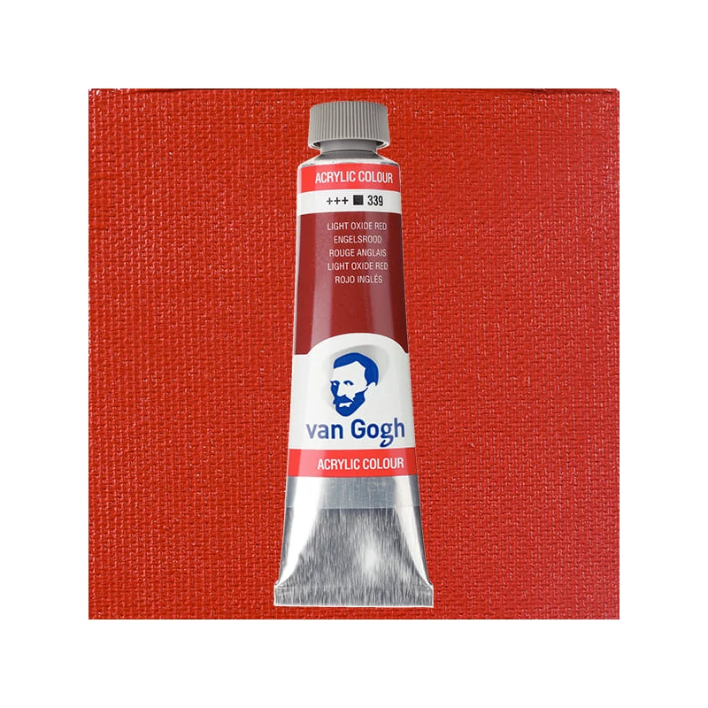 Talens Van Gogh akrilna boja, 40 ml - 339, light oxide red