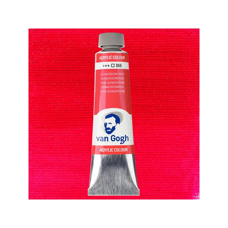 Talens Van Gogh akrilna boja, 40 ml - 366, quinacridone rose