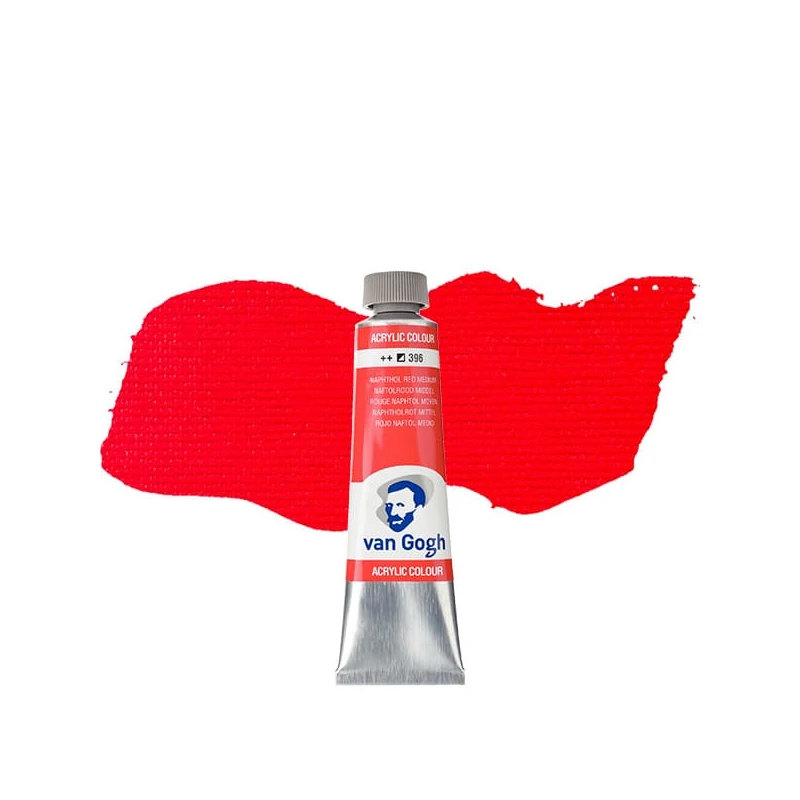 Talens Van Gogh akrilna boja, 40 ml - 396, naphthol red medium