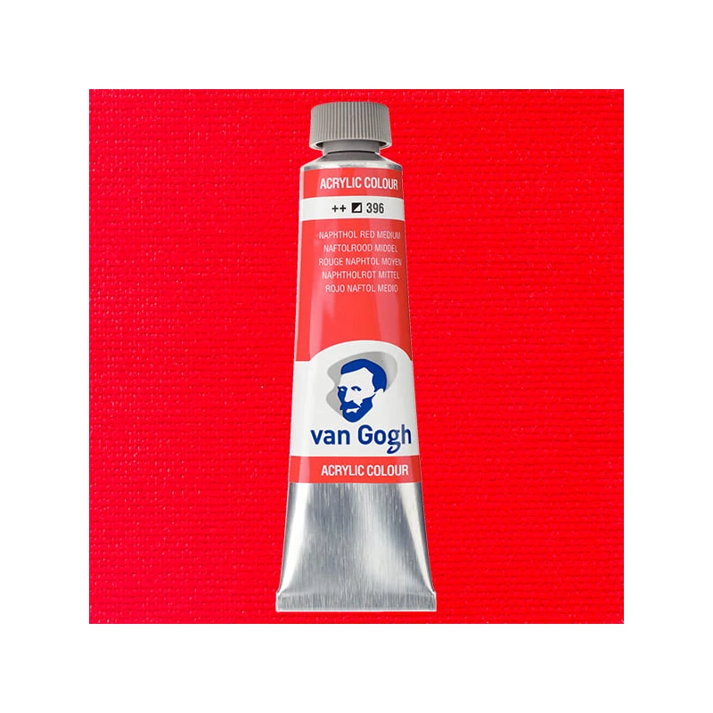 Talens Van Gogh akrilna boja, 40 ml - 396, naphthol red medium