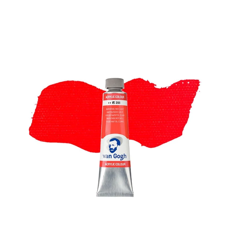 Talens Van Gogh akrilna boja, 40 ml - 398, naphthol red light