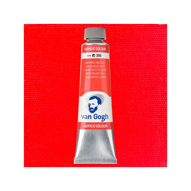 Talens Van Gogh akrilna boja, 40 ml - 398, naphthol red light