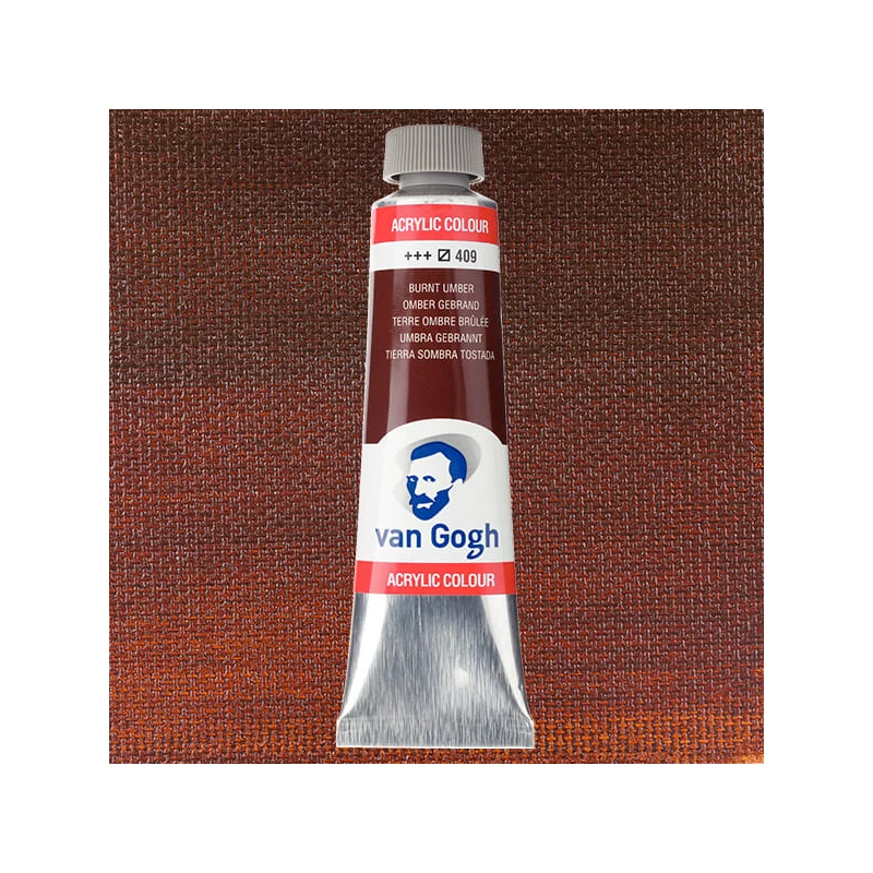 Talens Van Gogh akrilna boja, 40 ml - 409, burnt umber