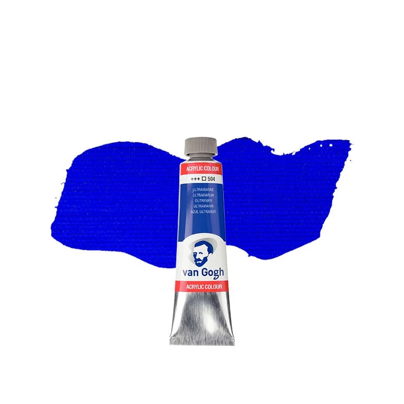 Talens Van Gogh akrilna boja, 40 ml - 504, ultramarine