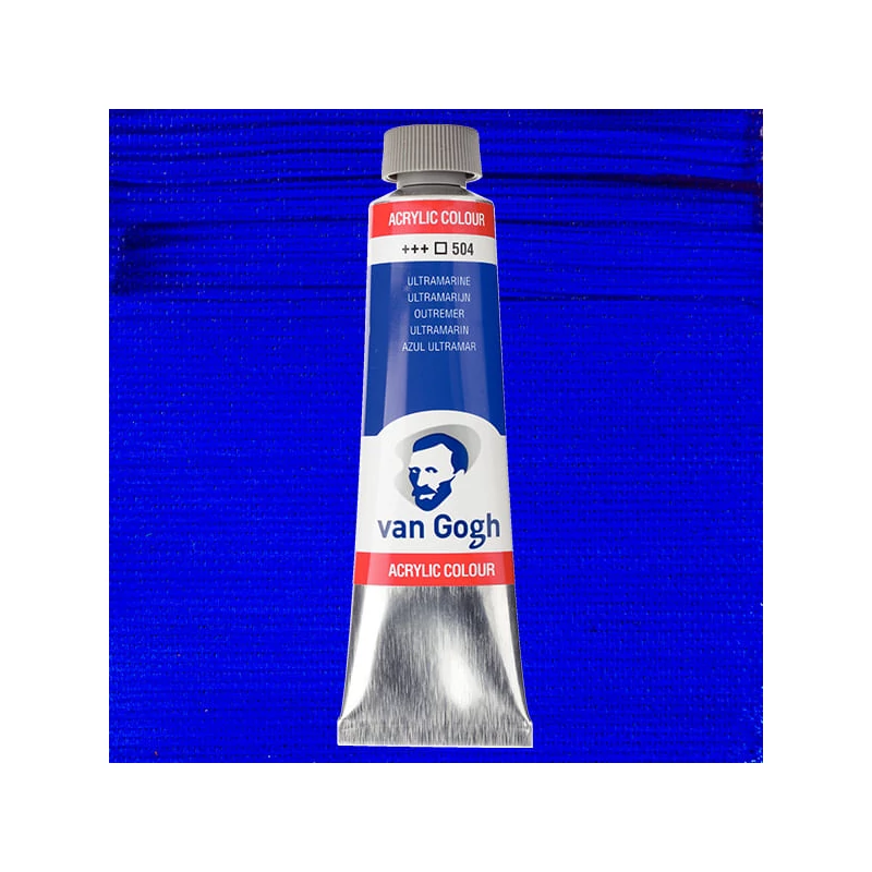 Talens Van Gogh akrilna boja, 40 ml - 504, ultramarine