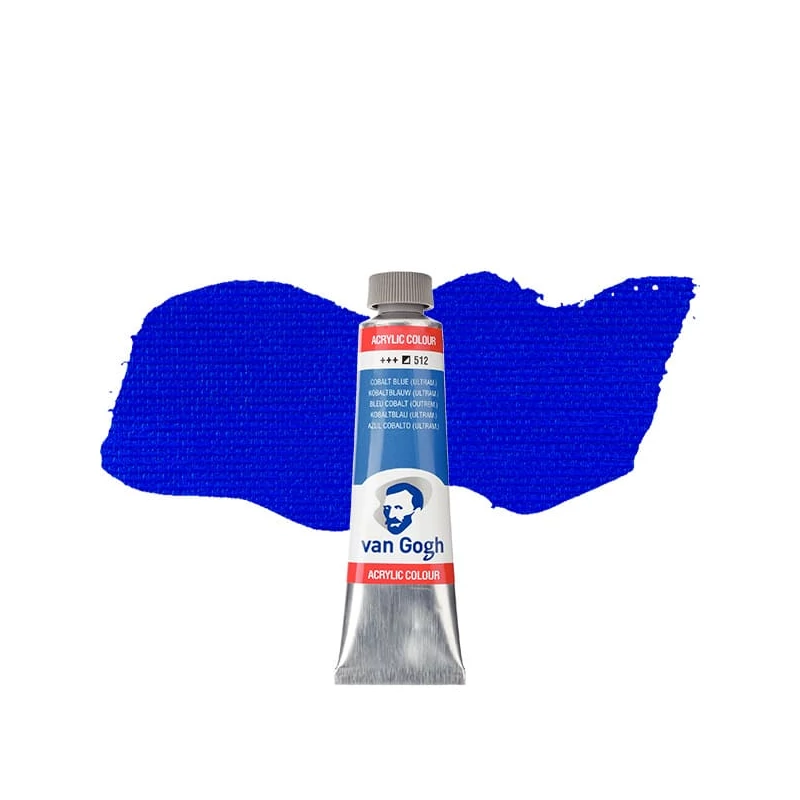 Talens Van Gogh akrilna boja, 40 ml - 512, cobalt blue