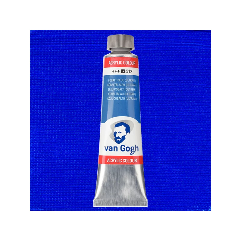Talens Van Gogh akrilna boja, 40 ml - 512, cobalt blue