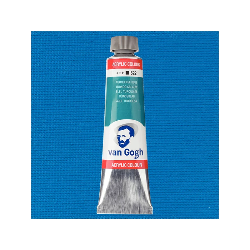 Talens Van Gogh akrilna boja, 40 ml - 522, turquoise blue