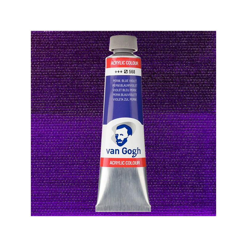 Talens Van Gogh akrilna boja, 40 ml - 568, permanent blue violet