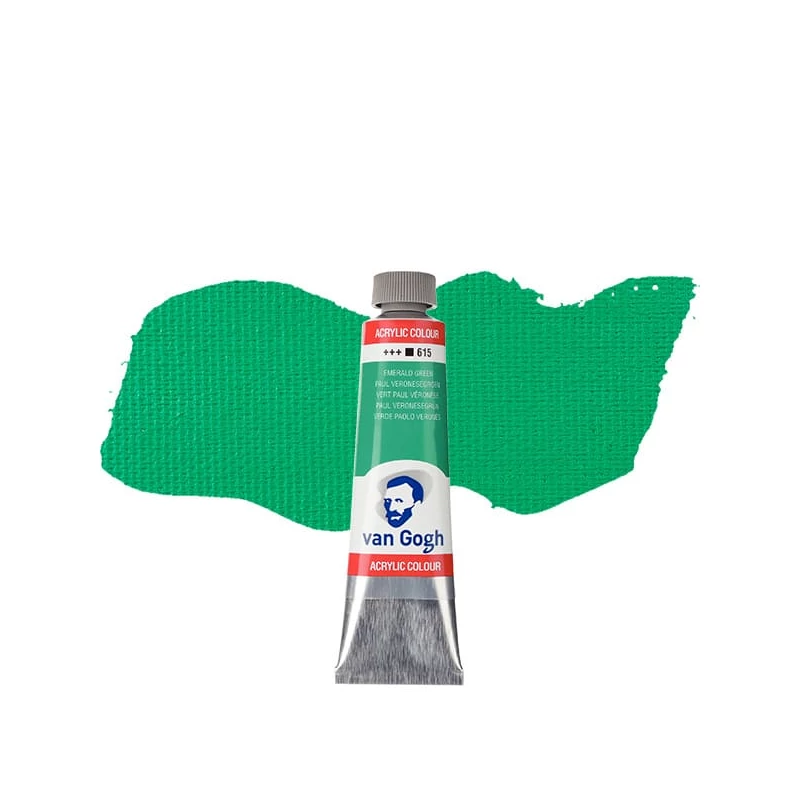 Talens Van Gogh akrilna boja, 40 ml - 615, emerald green