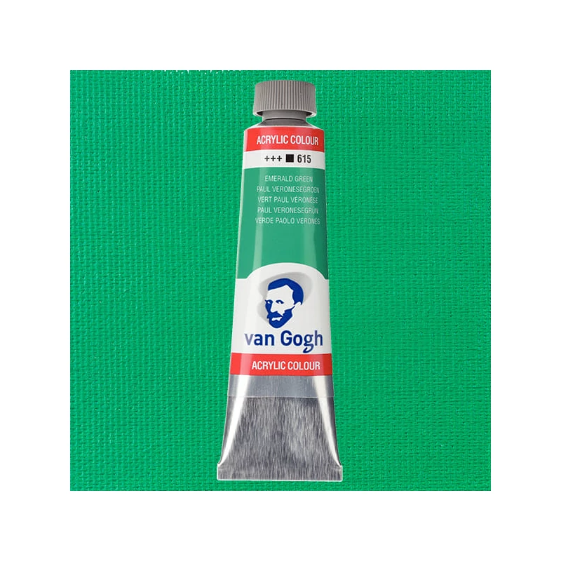 Talens Van Gogh akrilna boja, 40 ml - 615, emerald green