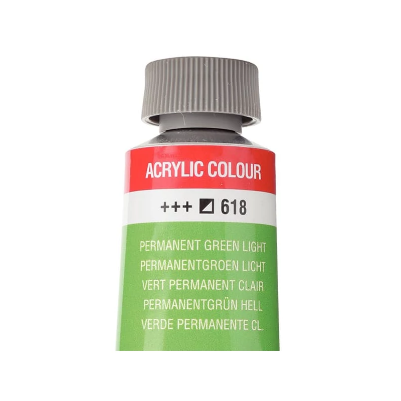 Talens Van Gogh akrilna boja, 40 ml - 618, permanent green light