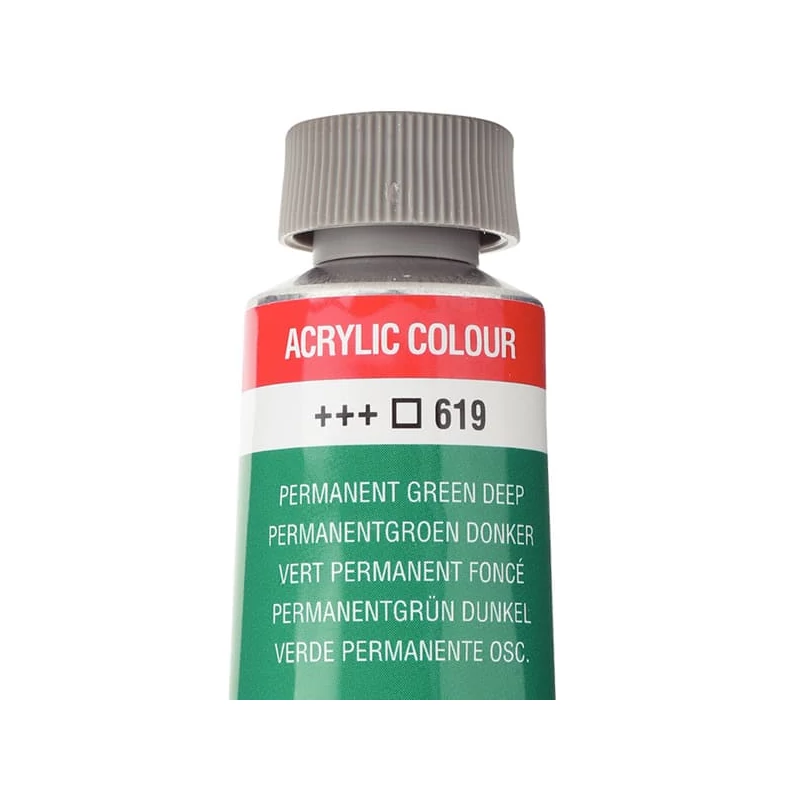 Talens Van Gogh akrilna boja, 40 ml - 619, permanent green deep