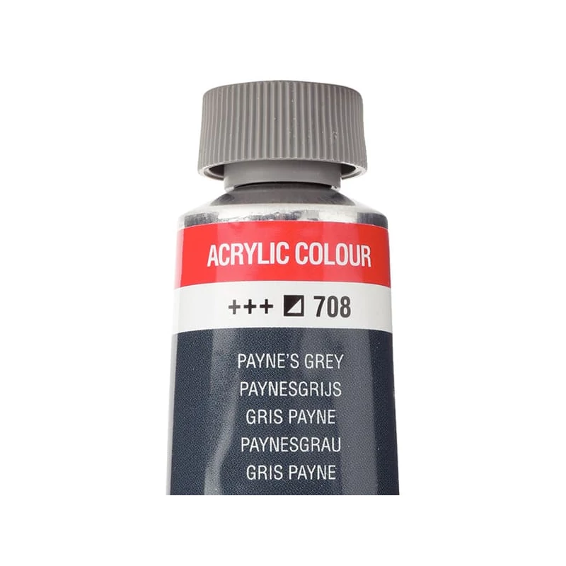 Talens Van Gogh akrilna boja, 40 ml - 708, paynes grey