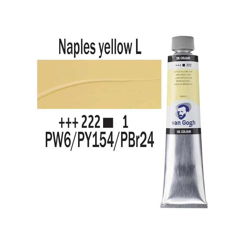 Talens Van Gogh uljana boja, 200 ml - 222, naples yellow light