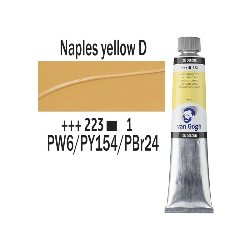 Talens Van Gogh uljana boja, 200 ml - 223, naples yellow deep
