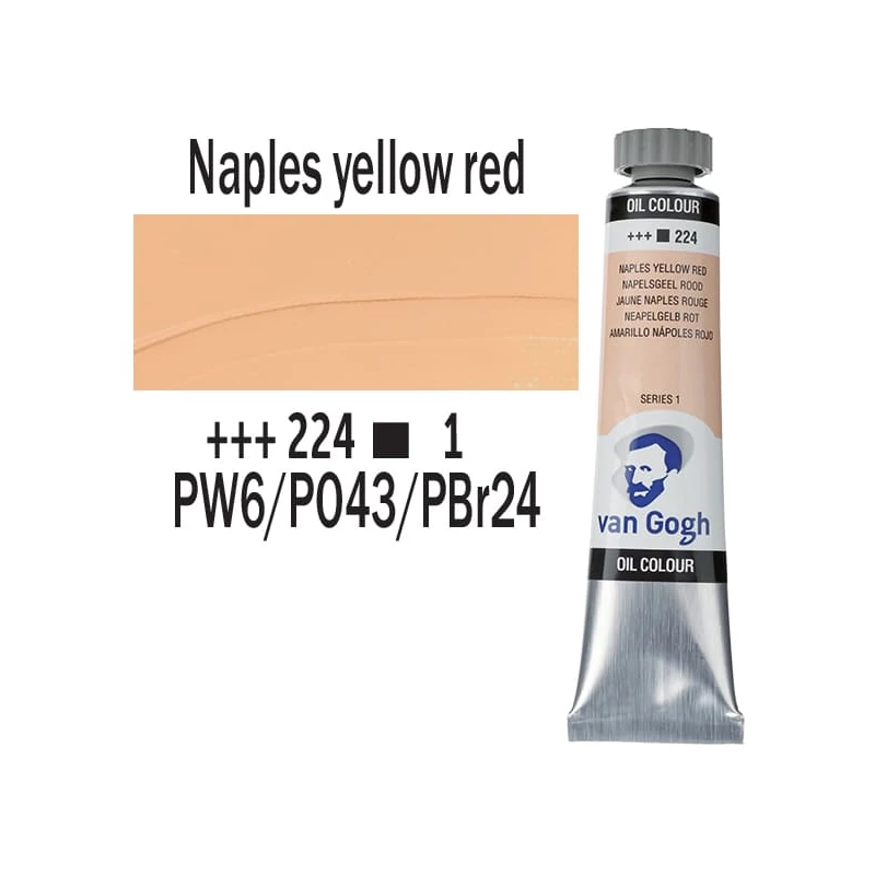 Talens Van Gogh uljana boja, 20 ml - 224, naples yellow red