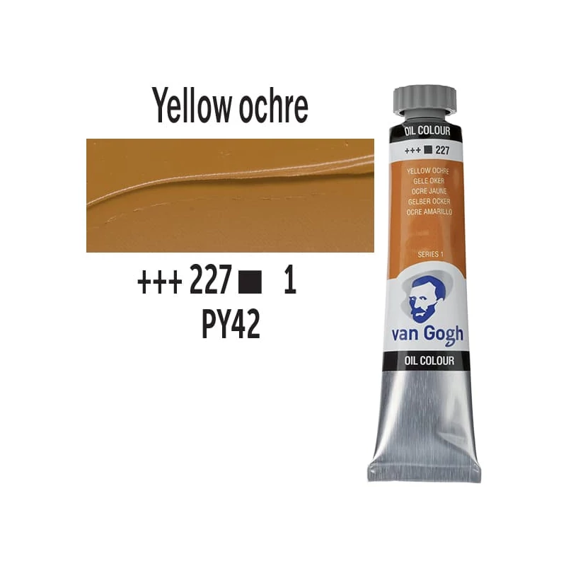 Talens Van Gogh uljana boja, 20 ml - 227, yellow ochre