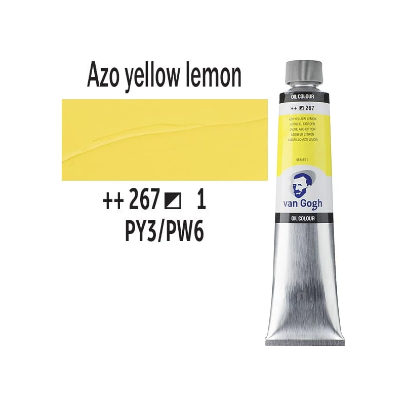 Talens Van Gogh uljana boja, 200 ml - 267, azo yellow lemon