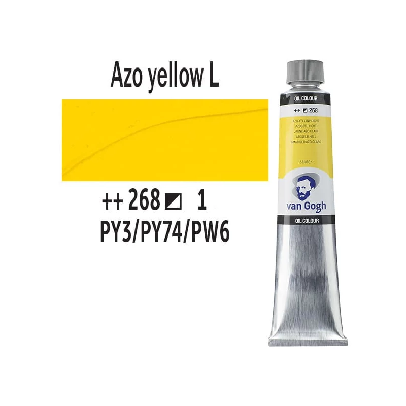 Talens Van Gogh uljana boja, 200 ml - 268, azo yellow light