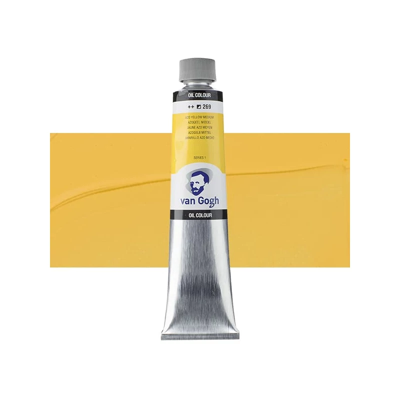 Talens Van Gogh uljana boja, 200 ml - 269, azo yellow medium