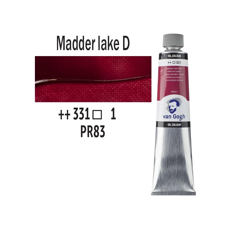 Talens Van Gogh uljana boja, 200 ml - 331, madder lake deep