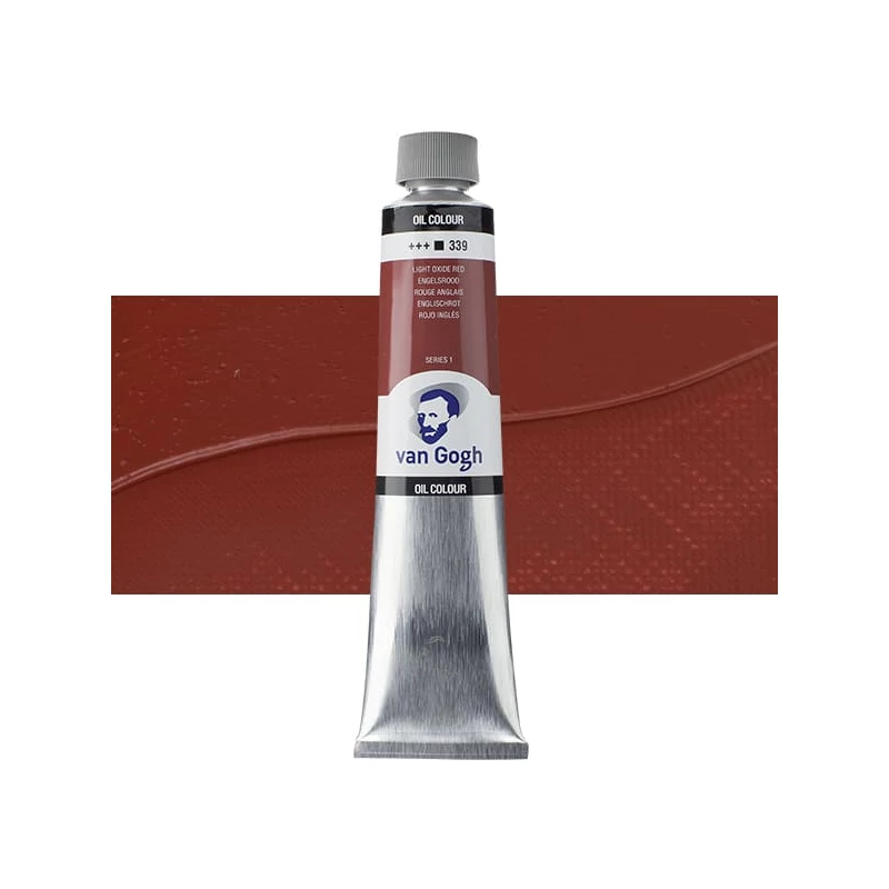 Talens Van Gogh olajfesték, 200 ml - 339, light oxide red