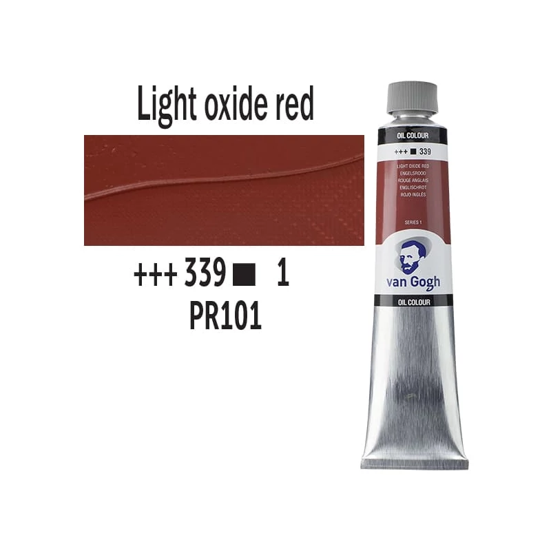 Talens Van Gogh uljana boja, 200 ml - 339, light oxide red