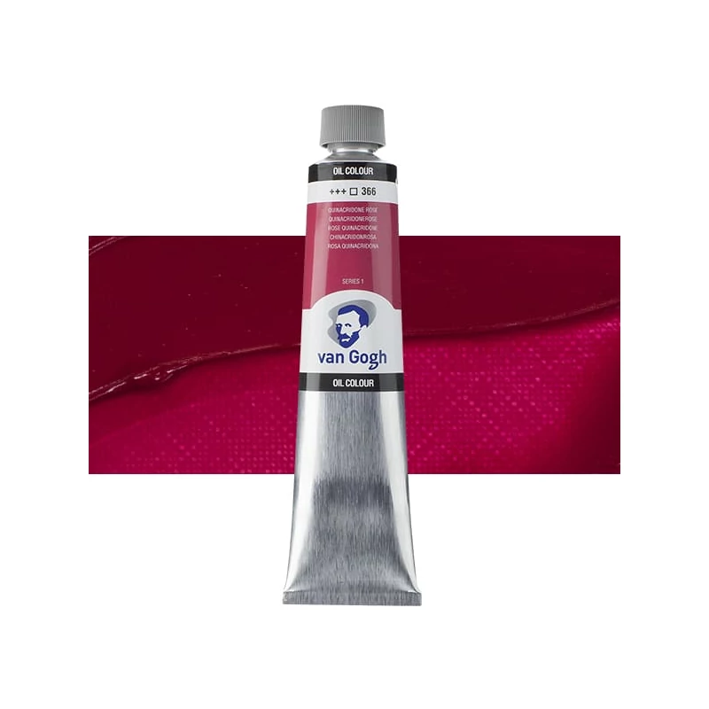 Talens Van Gogh uljana boja, 200 ml - 366, quinacridone rose