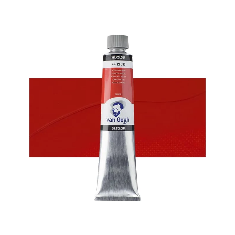 Talens Van Gogh uljana boja, 200 ml - 393, azo red medium