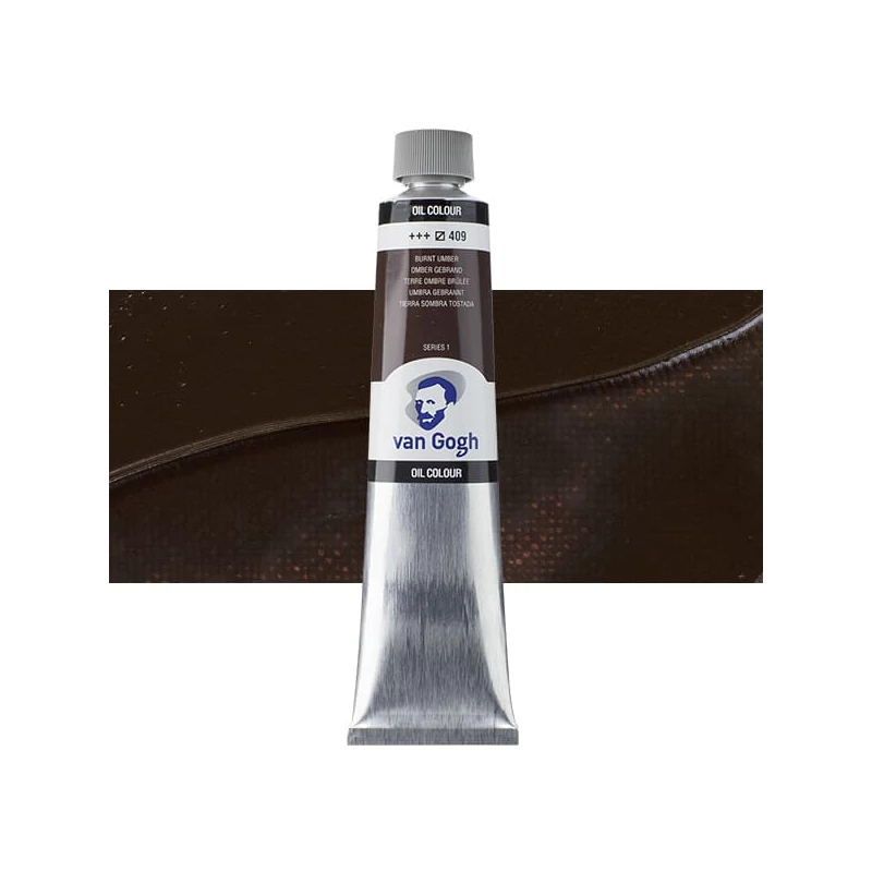 Talens Van Gogh uljana boja, 200 ml - 409, burnt umber