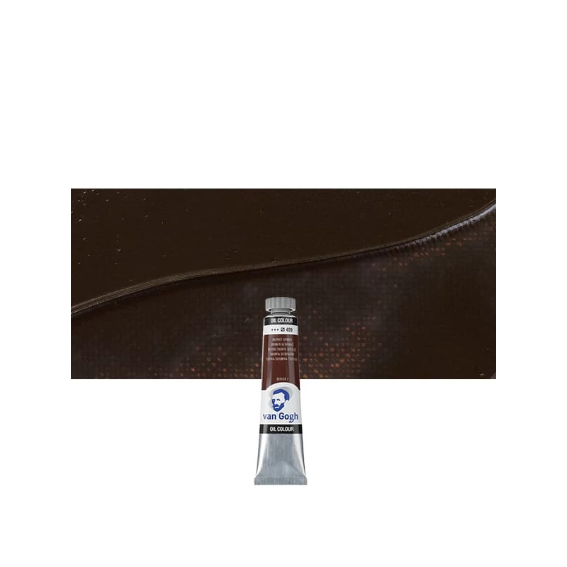 Talens Van Gogh uljana boja, 20 ml - 409, burnt umber
