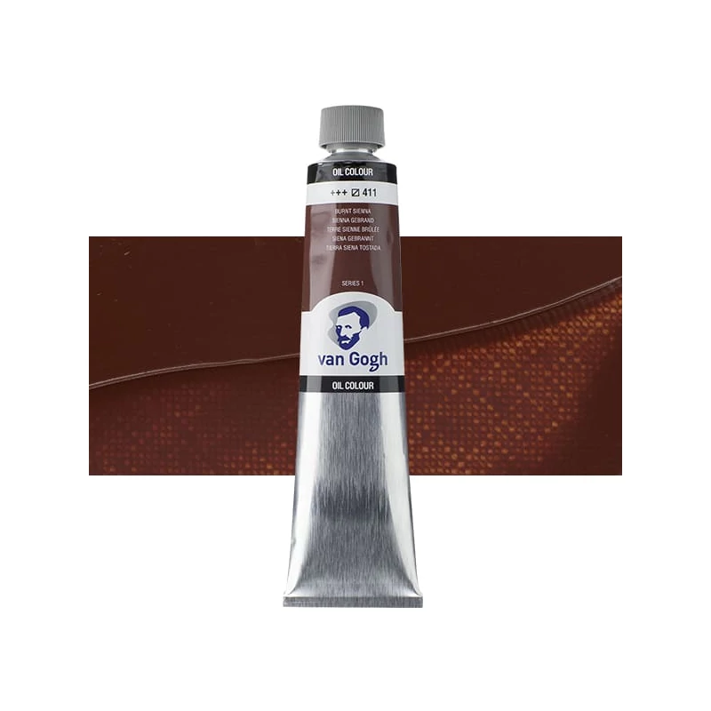Talens Van Gogh uljana boja, 200 ml - 411, burnt sienna