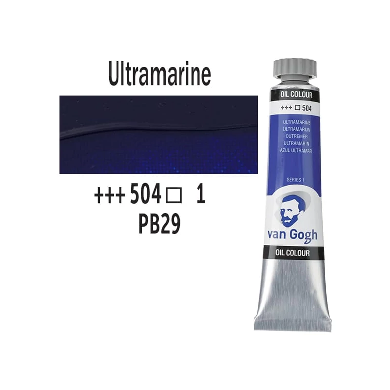 Talens Van Gogh uljana boja, 20 ml - 504, ultramarine